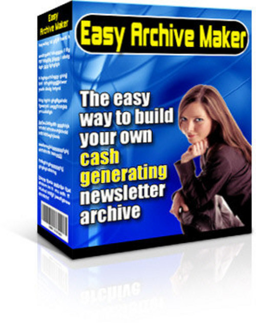 Product picture Easy Archive Maker The Easy Way To Build Your Own Cash Gener