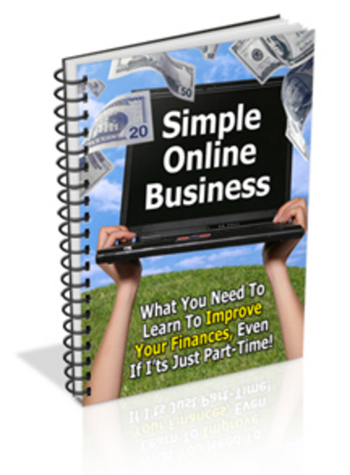 Product picture *new* Simple Online Business - What You Need To Learn To Imp
