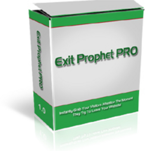 Product picture Exit Prophet Pro Instantly Grab Your Visitors Attention The 